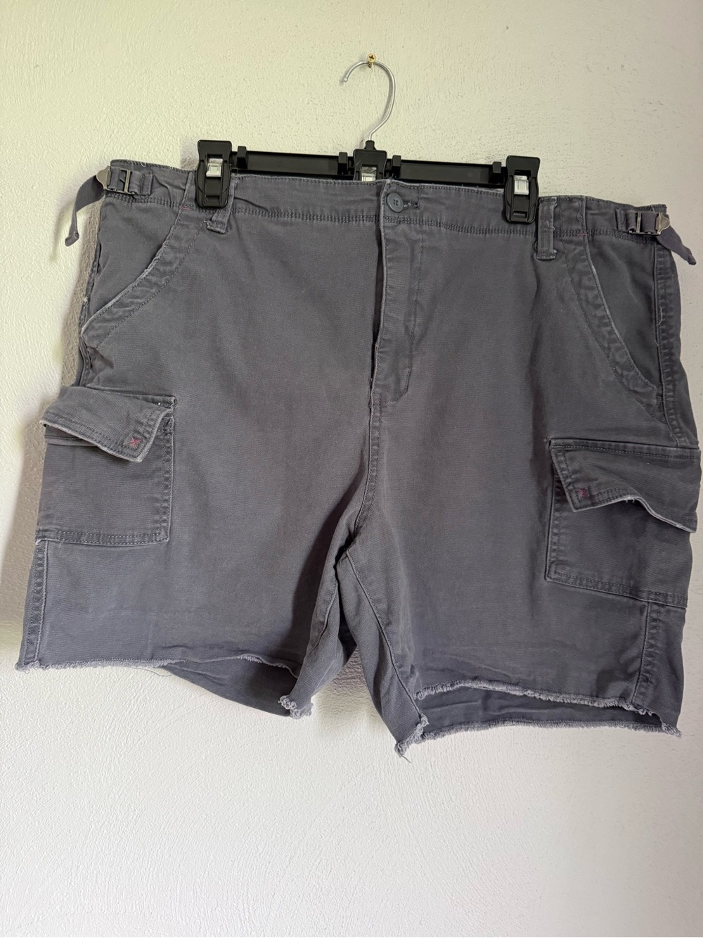 Terra & Sky Blue Gray Cargo Shorts
